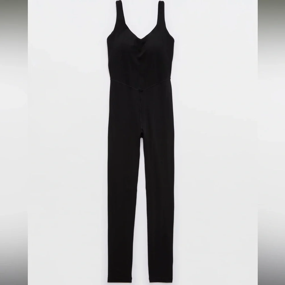Aerie Real Me Low Key Legging Jumpsuit - Picture 3 of 10